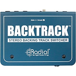 Radial Engineering Backtrack, Stereo Audio Switcher