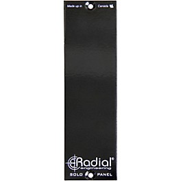 Radial Engineering 500 Series Solo Double-Wide Filler Panel