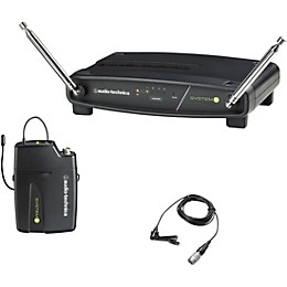 Open Box Audio-Technica ATW-901a/L System 9 Lavalier Wireless System Level 1 169.505 - 171.905 MHz
