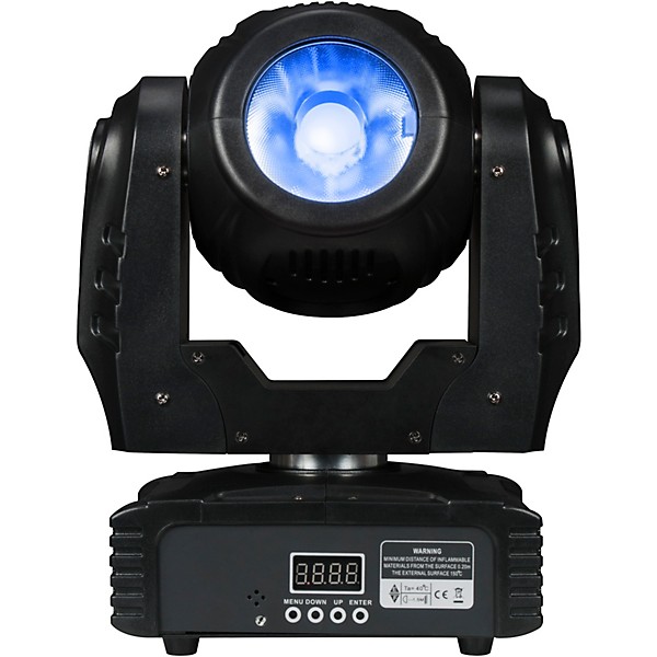 Eliminator Lighting Stealth Beam Moving Head RGBW LED Lighting Fixture Black