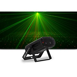 Eliminator Lighting Infinity Red and Green Mini Laser Black