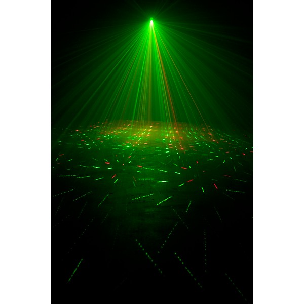 Eliminator Lighting Infinity Red and Green Mini Laser Black