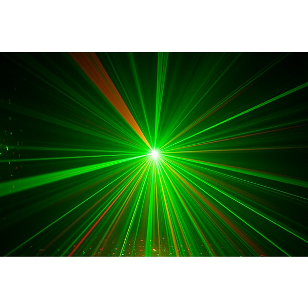 Eliminator Lighting Infinity Red and Green Mini Laser Black