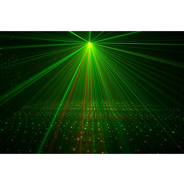 Eliminator Lighting Infinity Red and Green Mini Laser Black