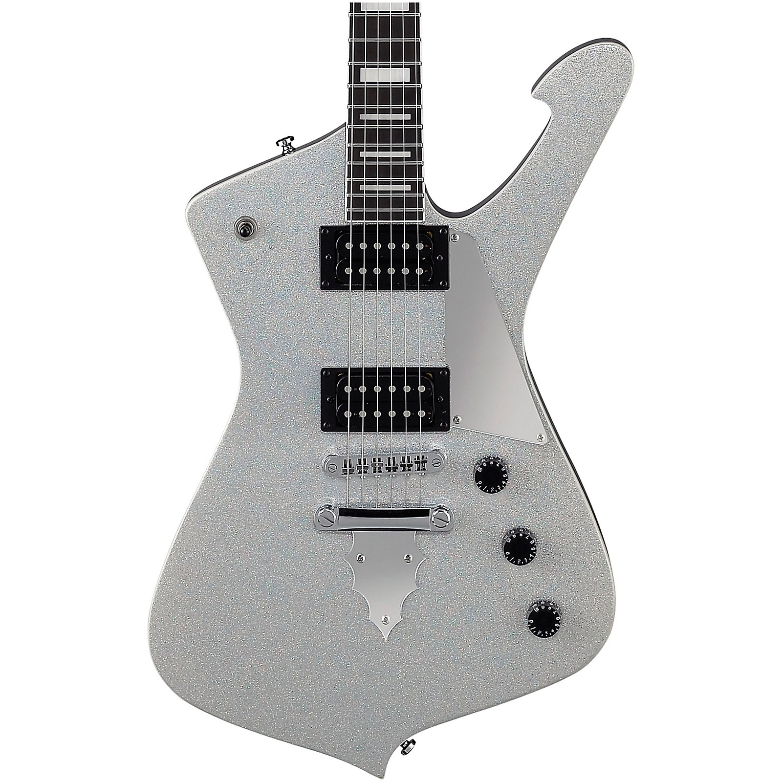 ibanez iceman silver sparkle