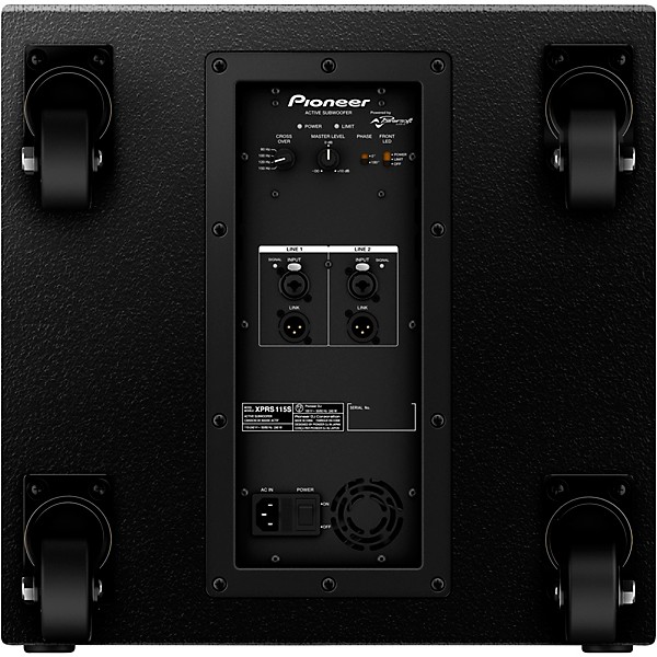 Open Box Pioneer DJ XPRS115S 15" Powered Subwoofer Level 1 Black