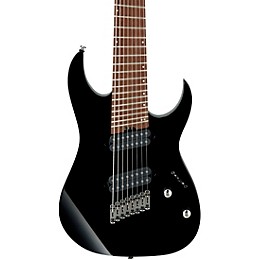 Ibanez RGMS8 Multi-Scale 8-String Electric Guitar Black