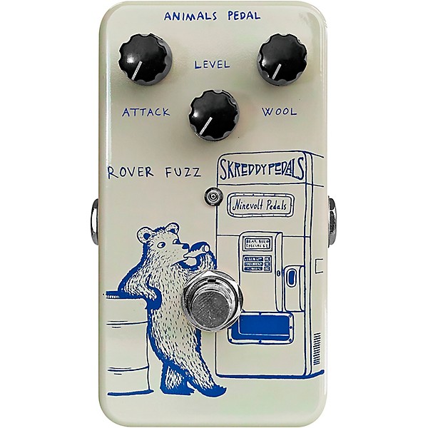 Open Box Animals Pedal Rover Fuzz Effects Pedal Level 1
