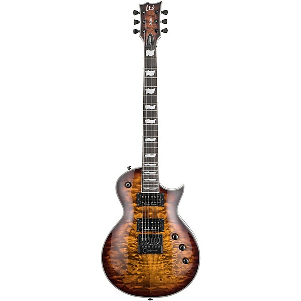 ESP LTD EC-1000 Evertune Electric Guitar Dark Brown Sunburst