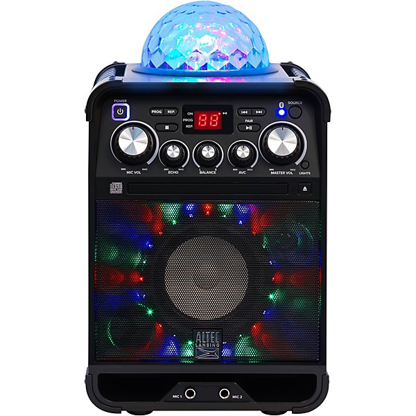 Open Box Altec Lansing ALP-K500 Party Star Karaoke System With Bluetooth and Effect Lights Level 2 Regular 190839721334