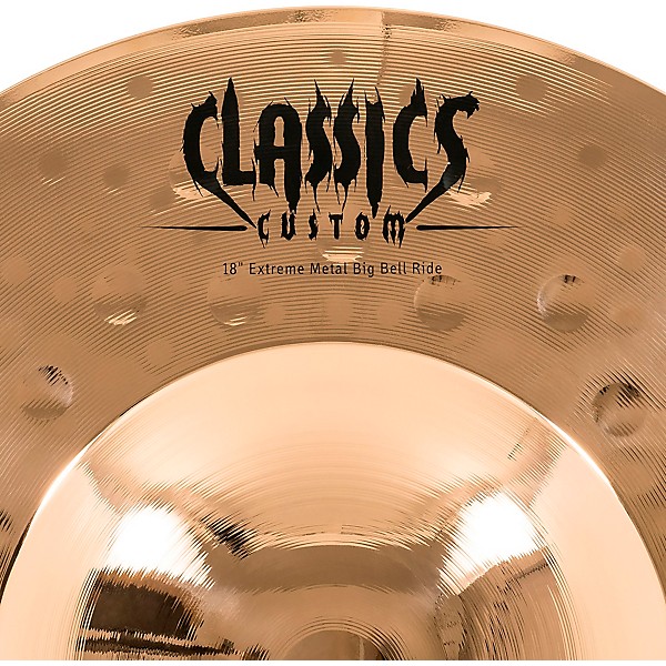 MEINL Classics Custom 18" Extreme Metal Big Bell Ride