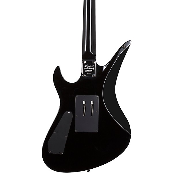 Schecter Guitar Research Synyster Gates Standard Electric Guitar Gloss Black with Silver Pinstripes
