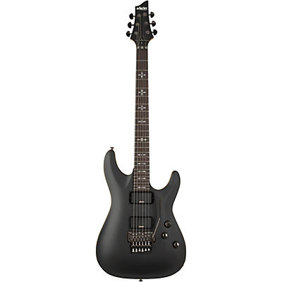 Schecter Guitar Research Demon-6 Fr Electric Guitar Satin Aged Black for sale