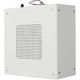 Atlas Sound M1000 8" Dual Cone Sound Masking Speaker with Transformer and Enclosure (White)