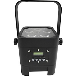 Eliminator Lighting Indy Hex Par Wireless Outdoor RGBWA+UV LED Wash Light Black