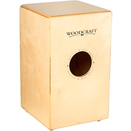 Open Box Meinl Woodcraft Series Cajon with Espresso Burst Frontplate Level 1