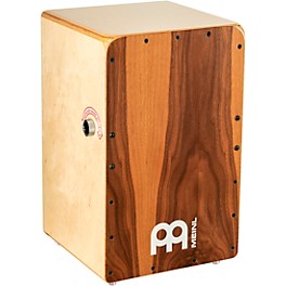 MEINL Snarecraft Series Professional Cajon with Walnut Frontplate