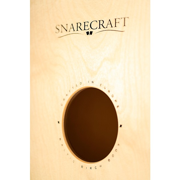 MEINL Snarecraft Series Cajon with Almond Birch Frontplate