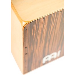 Open Box MEINL Bass Cajon with Snare Pedal and Ebony Frontplate Level 1