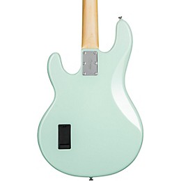 Sterling by Music Man StingRay RAY4 Maple Fingerboard Electric Bass Guitar Mint Green White Pickguard