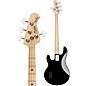 Sterling by Music Man StingRay RAY4 Maple Fingerboard Electric Bass Guitar Black Black Pickguard