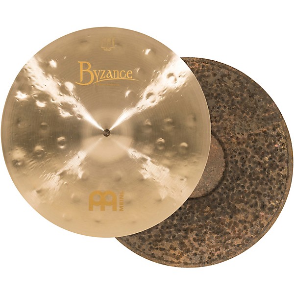 Open Box MEINL Byzance Jazz Thin Traditional Hi-Hat Cymbals Level 2 Pair 190839649096