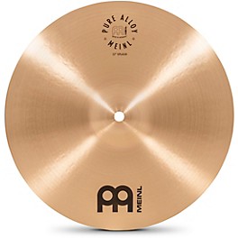 MEINL Pure Alloy Splash Cymbal 8 in. MEINL Pure Alloy Splash Cymbal 12 in.