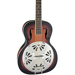 Gretsch Guitars G9220 Bobtail Round-Neck Resonator Guitar, Spider Cone 2-Color Sunburst