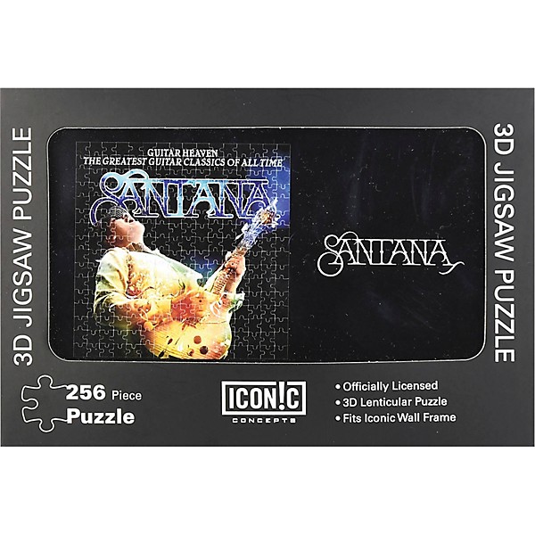 Iconic Concepts Santana - Guitar Heaven 3D Lenticular Jigsaw Puzzle