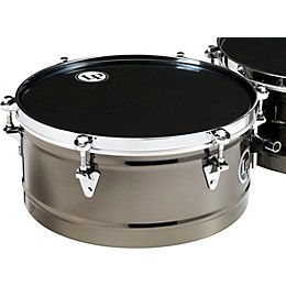 Open Box LP Prestige Karl Perazzo Signature Timbale Set Level 1 14 in./15 in. Black Nickel