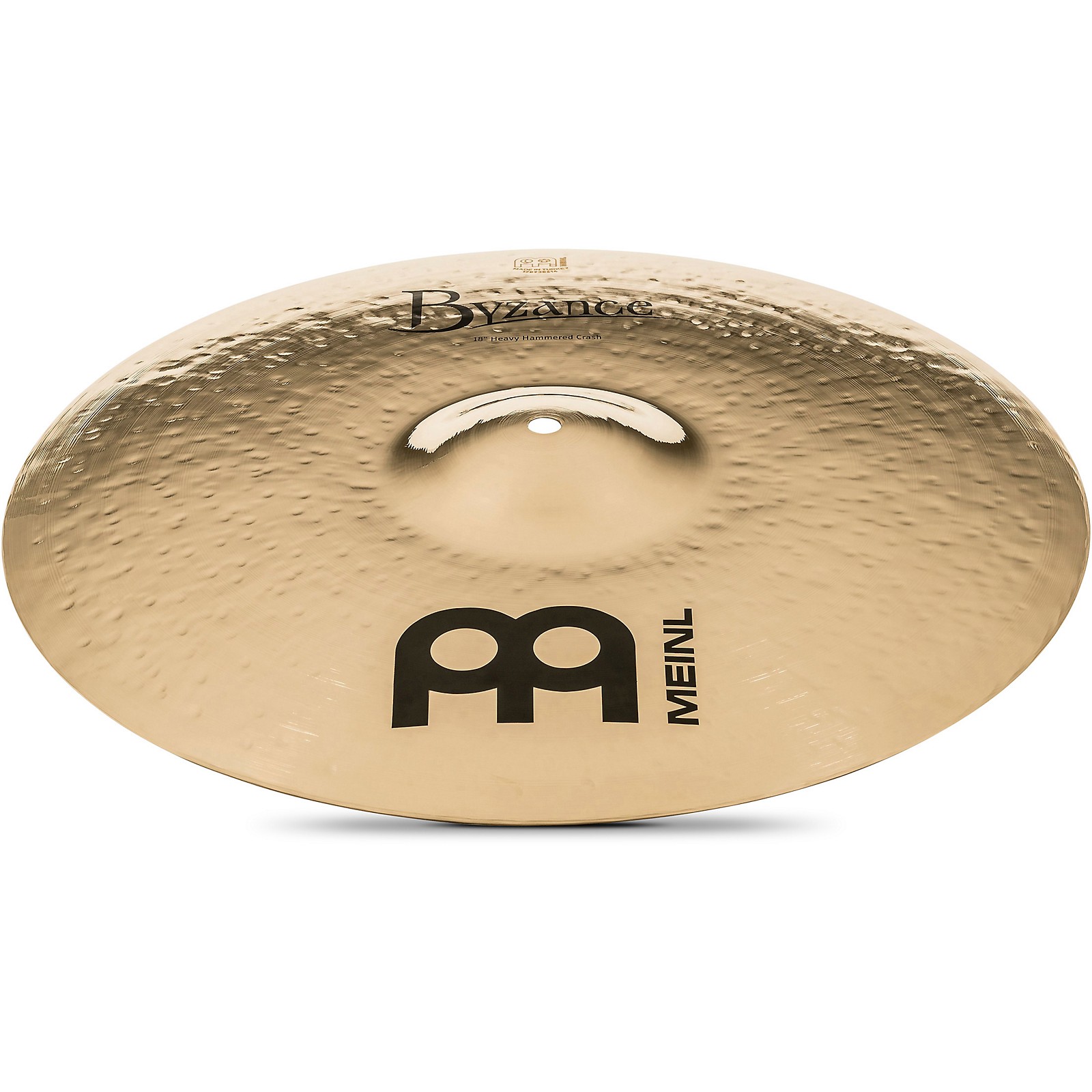 MEINL Byzance Brilliant Heavy Hammered Crash Cymbal 18 in.