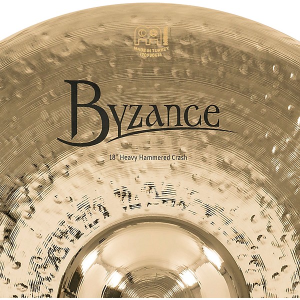 MEINL Byzance Brilliant Heavy Hammered Crash Cymbal 18 in.