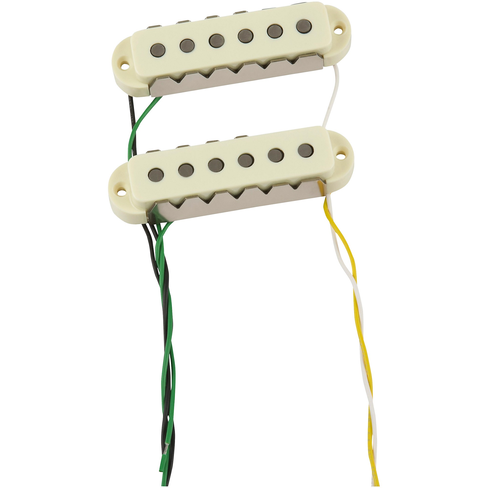 フェンダー ジャガー　ピックアップ V-mod Fender V-Mod Jaguar 2-piece Pickup Set - Aged White | Sweetwater