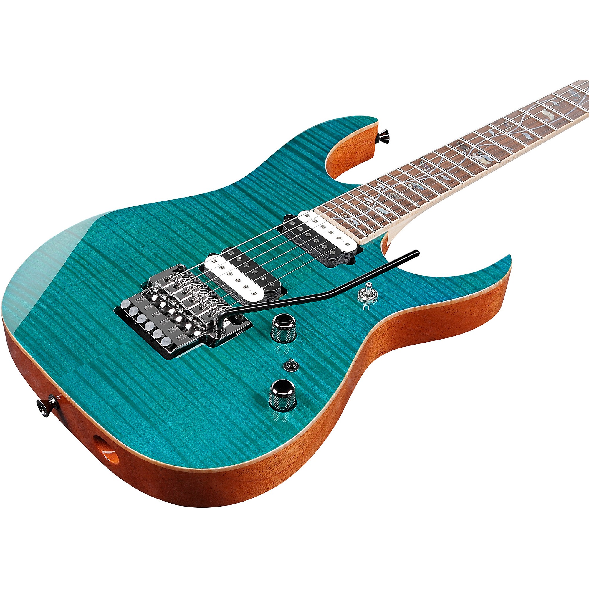 Platinum Ibanez RG8520 RG J. Custom Electric Guitar Green Emerald | Guitar  Center