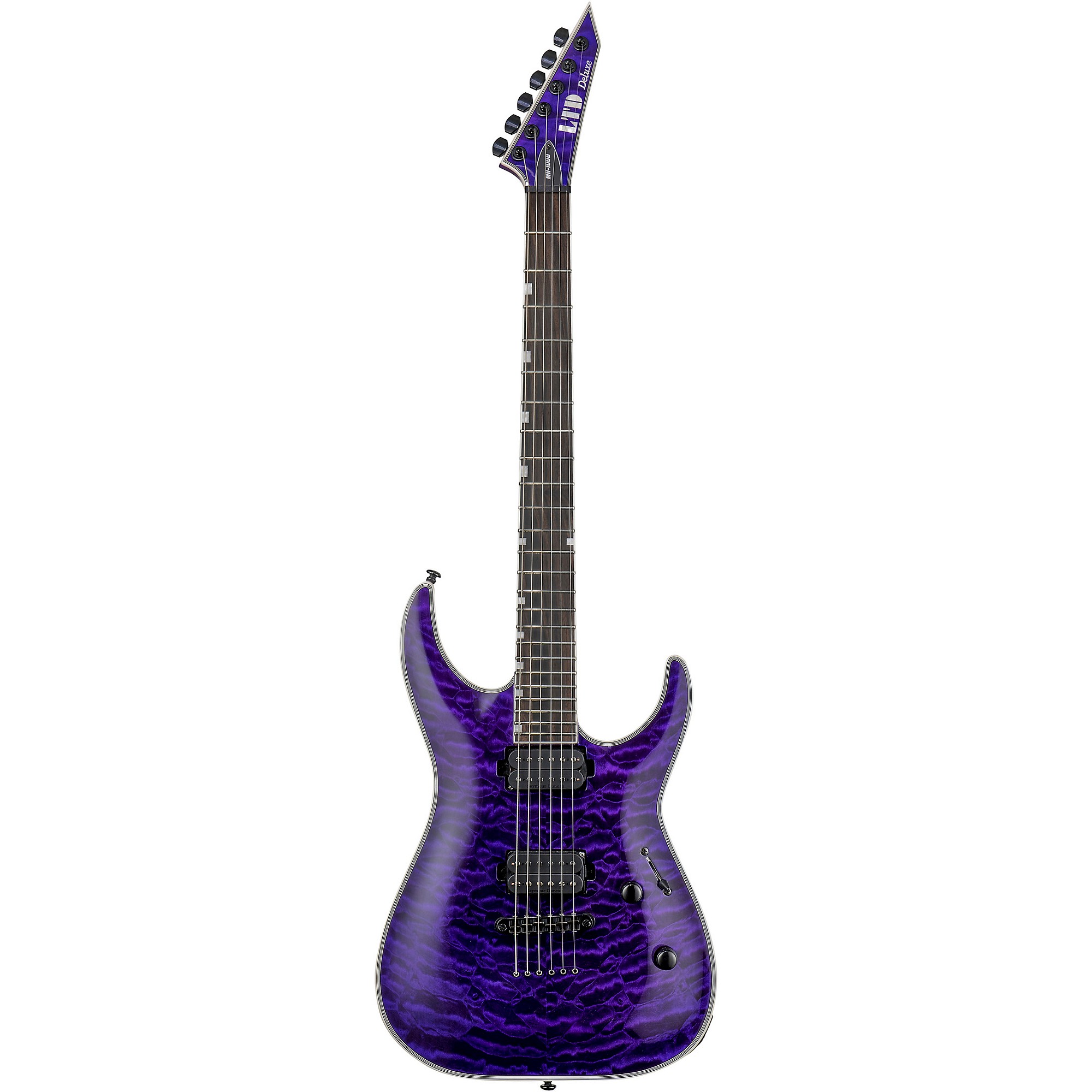 ESP LTD MH-1000NT Electric Guitar See-Thru Purple | Guitar Center