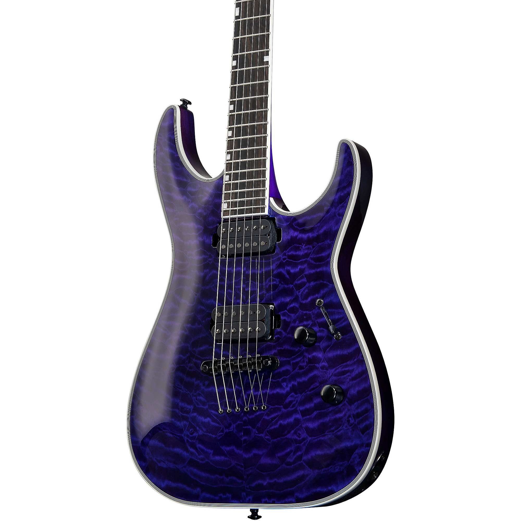 ESP LTD MH-1000NT Electric Guitar See-Thru Purple | Guitar Center