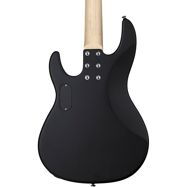 ESP LTD AP-204 Electric Bass Guitar Satin Black Black Pickguard