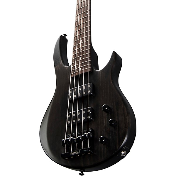 Gibson 2018 EB 5-String Electric Bass Guitar Translucent Black Satin