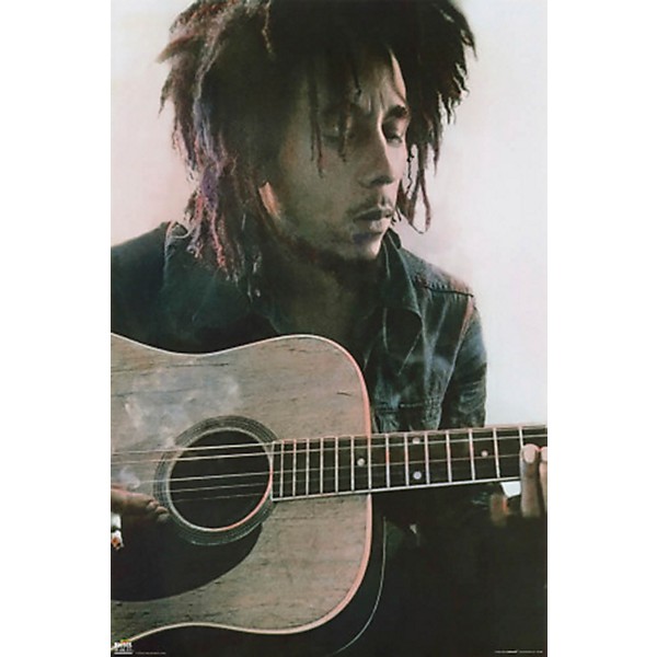Hal Leonard Bob Marley - Acoustic - Wall Poster