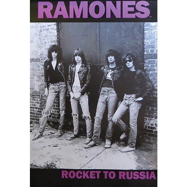 Hal Leonard The Ramones - Rocket to Russia - Wall Poster
