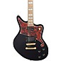 D'Angelico Deluxe Series Bedford Electric Guitar With Stopbar Tailpiece Black thumbnail