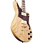Open Box D'Angelico Deluxe Series Bedford Electric Guitar with P-90s and Stopbar Tailpiece Level 1 Natural Swamp Ash