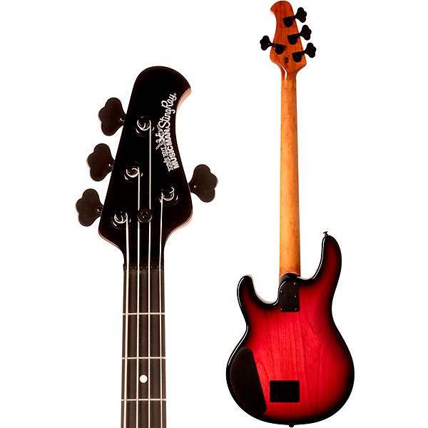 Ernie Ball Music Man StingRay Special HH Ebony Fingerboard Electric Bass Raspberry Burst