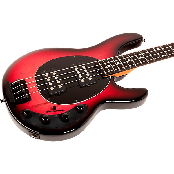 Ernie Ball Music Man StingRay Special HH Ebony Fingerboard Electric Bass Raspberry Burst