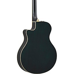 Open Box Yamaha APX600 Acoustic-Electric Guitar Level 2 Oriental Blue Burst 190839377197