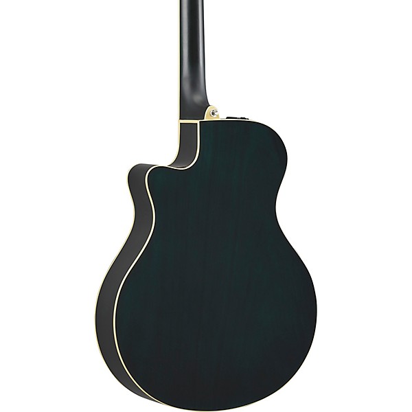 Open Box Yamaha APX600 Acoustic-Electric Guitar Level 2 Oriental Blue Burst 190839747570