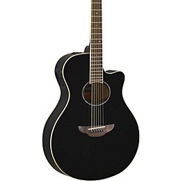 Open Box Yamaha APX600 Acoustic-Electric Guitar Level 2 Black 194744171970