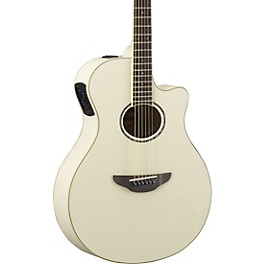 Yamaha APX600 Acoustic-Electric Guitar Oriental Blue Burst Yamaha APX600 Acoustic-Electric Guitar Vintage White