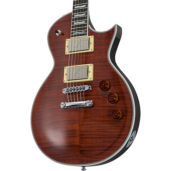 ESP LTD EC-1000 Fluence Electric Guitar Tiger Eye