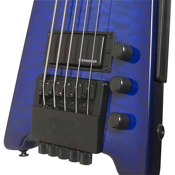 steinberger spirit XT-25 ★ 5弦 シースルーブルー Steinberger Spirit XT-25 (5-String) Quilt Top Standard Bass